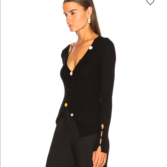 Jacquemus Asymmetric cardigan - Picture 2 of 3